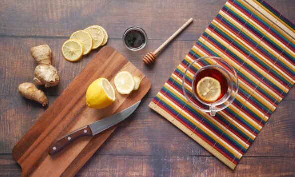 how to make ginger tea for cold