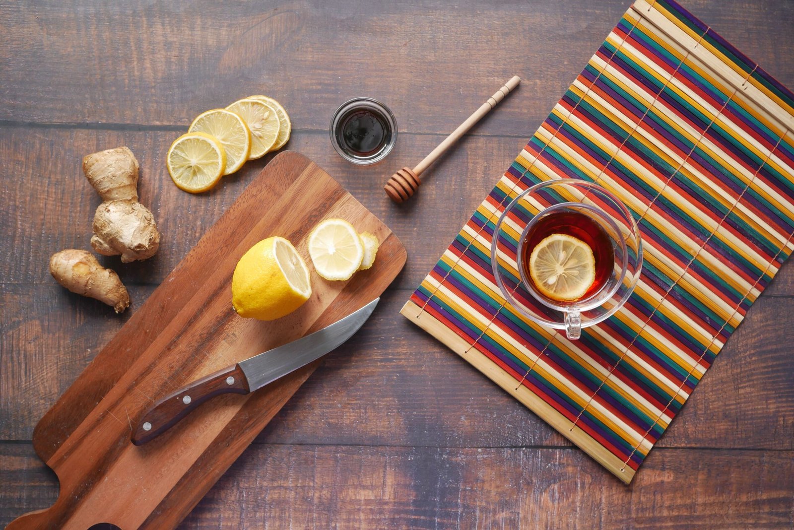 how to make ginger tea for cold